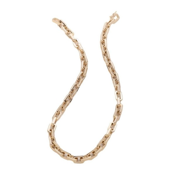 EDDIE BORGO Gold Supra chunky chain link Necklace & Earring set - Picture 2 of 4